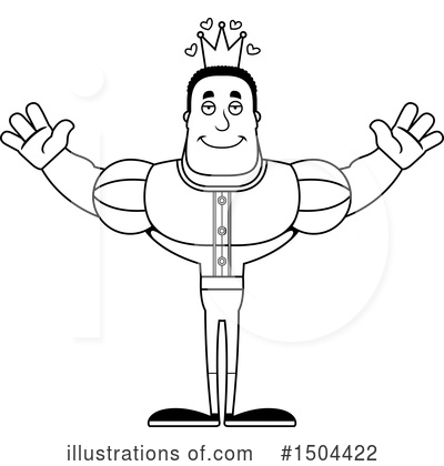 Royalty-Free (RF) Black And White Clipart Illustration by Cory Thoman - Stock Sample #1504422