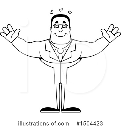 Royalty-Free (RF) Black And White Clipart Illustration by Cory Thoman - Stock Sample #1504423