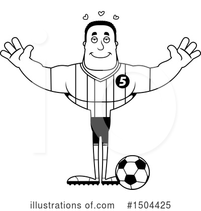 Royalty-Free (RF) Black And White Clipart Illustration by Cory Thoman - Stock Sample #1504425
