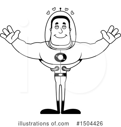 Royalty-Free (RF) Black And White Clipart Illustration by Cory Thoman - Stock Sample #1504426