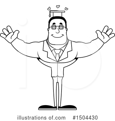 Royalty-Free (RF) Black And White Clipart Illustration by Cory Thoman - Stock Sample #1504430