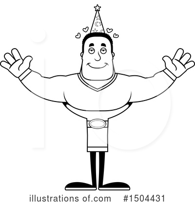 Royalty-Free (RF) Black And White Clipart Illustration by Cory Thoman - Stock Sample #1504431