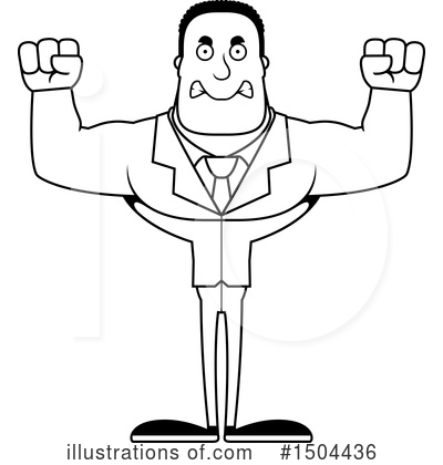 Royalty-Free (RF) Black And White Clipart Illustration by Cory Thoman - Stock Sample #1504436