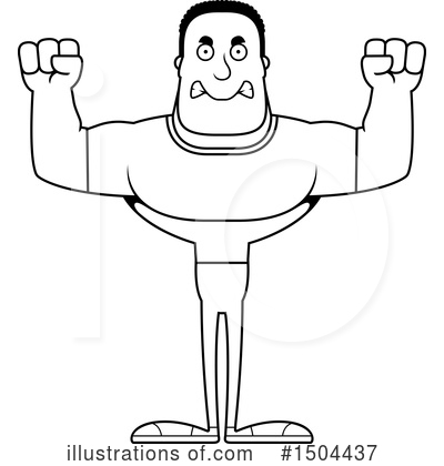 Royalty-Free (RF) Black And White Clipart Illustration by Cory Thoman - Stock Sample #1504437