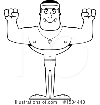 Royalty-Free (RF) Black And White Clipart Illustration by Cory Thoman - Stock Sample #1504443