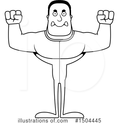Royalty-Free (RF) Black And White Clipart Illustration by Cory Thoman - Stock Sample #1504445