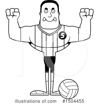 Royalty-Free (RF) Black And White Clipart Illustration by Cory Thoman - Stock Sample #1504455