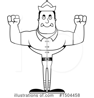 Royalty-Free (RF) Black And White Clipart Illustration by Cory Thoman - Stock Sample #1504458