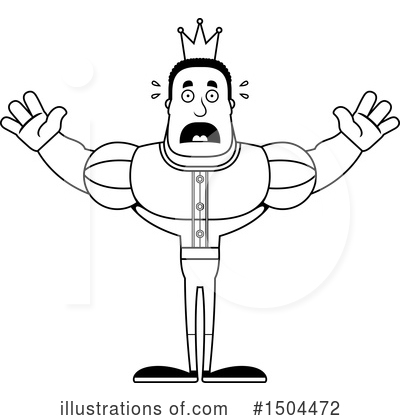 Royalty-Free (RF) Black And White Clipart Illustration by Cory Thoman - Stock Sample #1504472