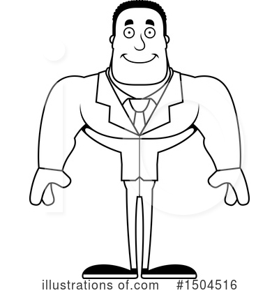 Royalty-Free (RF) Black And White Clipart Illustration by Cory Thoman - Stock Sample #1504516