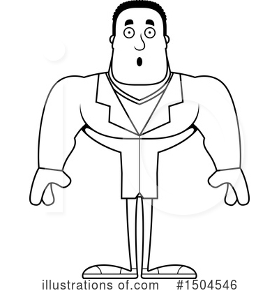 Royalty-Free (RF) Black And White Clipart Illustration by Cory Thoman - Stock Sample #1504546