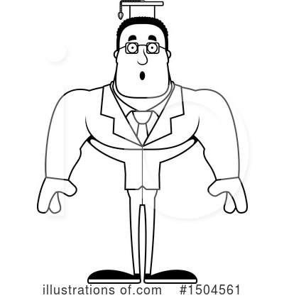 Royalty-Free (RF) Black And White Clipart Illustration by Cory Thoman - Stock Sample #1504561