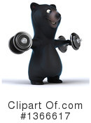 Black Bear Clipart #1366617 by Julos