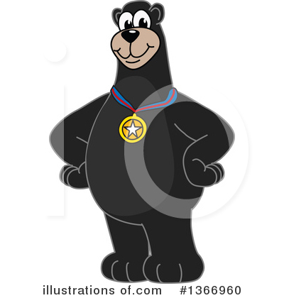 Bear Mascot Clipart #1366960 by Toons4Biz
