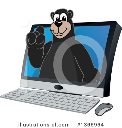 Bear Mascot Clipart #1366964 by Toons4Biz