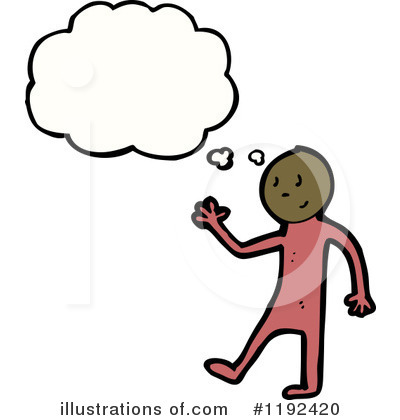 Royalty-Free (RF) Black Boy Clipart Illustration by lineartestpilot - Stock Sample #1192420
