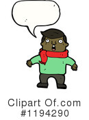 Black Boy Clipart #1194290 by lineartestpilot