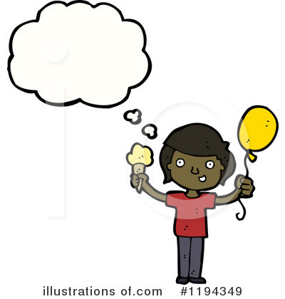 Royalty-Free (RF) Black Boy Clipart Illustration by lineartestpilot - Stock Sample #1194349