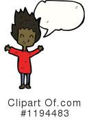 Black Boy Clipart #1194483 by lineartestpilot