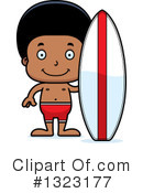 Black Boy Clipart #1323177 by Cory Thoman