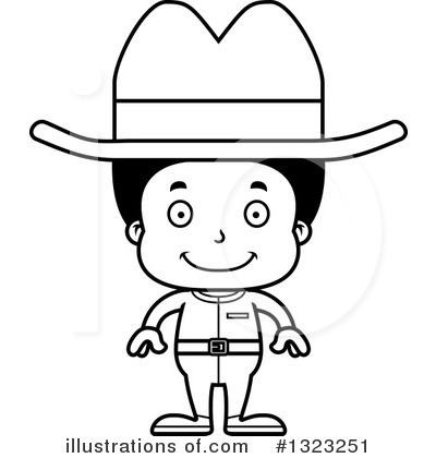 Royalty-Free (RF) Black Boy Clipart Illustration by Cory Thoman - Stock Sample #1323251