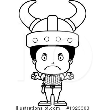 Royalty-Free (RF) Black Boy Clipart Illustration by Cory Thoman - Stock Sample #1323303