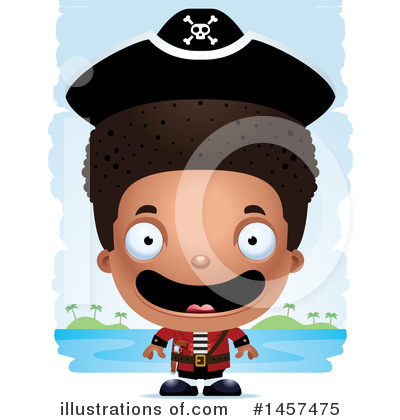 Royalty-Free (RF) Black Boy Clipart Illustration by Cory Thoman - Stock Sample #1457475
