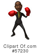 Black Businessman Character Clipart #57230 by Julos
