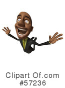 Black Businessman Character Clipart #57236 by Julos