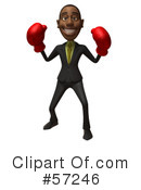 Black Businessman Character Clipart #57246 by Julos