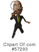 Black Businessman Character Clipart #57293 by Julos