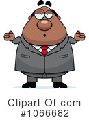 Black Businessman Clipart #1066682 by Cory Thoman