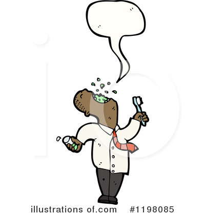 Royalty-Free (RF) Black Businessman Clipart Illustration by lineartestpilot - Stock Sample #1198085