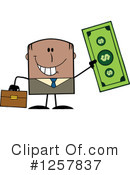 Black Businessman Clipart #1257837 by Hit Toon