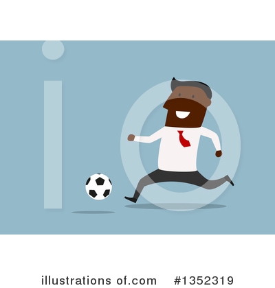 Soccer Player Clipart #1352319 by Vector Tradition SM