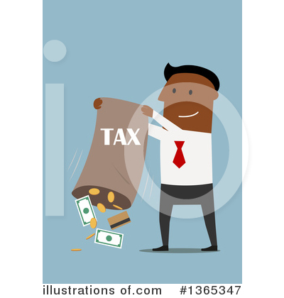 Tax Clipart #1365347 by Vector Tradition SM