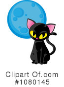 Black Cat Clipart #1080145 by Rosie Piter