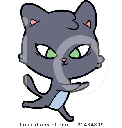 Black Cat Clipart #1484899 by lineartestpilot