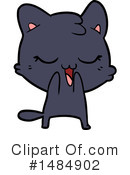 Black Cat Clipart #1484902 by lineartestpilot