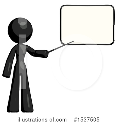 Royalty-Free (RF) Black Design Mascot Clipart Illustration by Leo Blanchette - Stock Sample #1537505