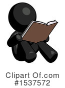 Black Design Mascot Clipart #1537572 by Leo Blanchette