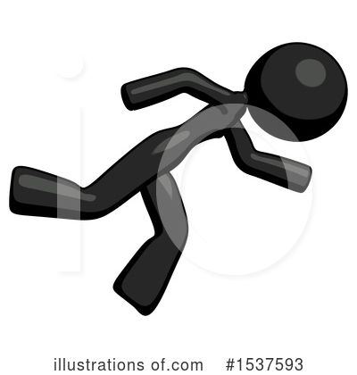 Royalty-Free (RF) Black Design Mascot Clipart Illustration by Leo Blanchette - Stock Sample #1537593