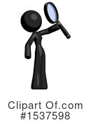 Black Design Mascot Clipart #1537598 by Leo Blanchette