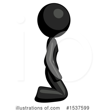 Royalty-Free (RF) Black Design Mascot Clipart Illustration by Leo Blanchette - Stock Sample #1537599