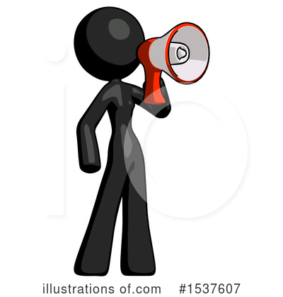 Royalty-Free (RF) Black Design Mascot Clipart Illustration by Leo Blanchette - Stock Sample #1537607