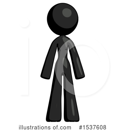 Royalty-Free (RF) Black Design Mascot Clipart Illustration by Leo Blanchette - Stock Sample #1537608