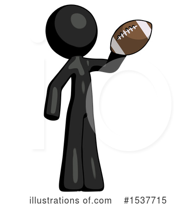 Royalty-Free (RF) Black Design Mascot Clipart Illustration by Leo Blanchette - Stock Sample #1537715