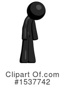 Black Design Mascot Clipart #1537742 by Leo Blanchette