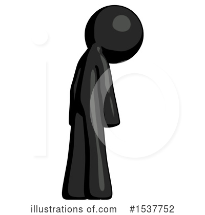 Royalty-Free (RF) Black Design Mascot Clipart Illustration by Leo Blanchette - Stock Sample #1537752