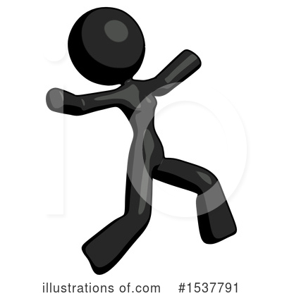 Royalty-Free (RF) Black Design Mascot Clipart Illustration by Leo Blanchette - Stock Sample #1537791